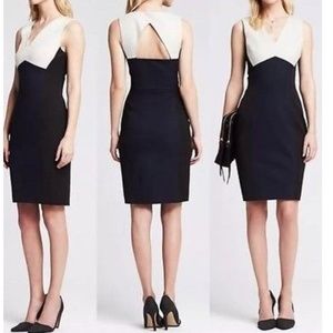 Banana Republic Sloan Colorblock Sheath Dress